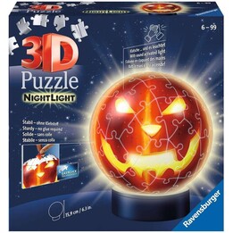 Puzzle 3D 72el Zucca che si illumina al buio 115231 Ravensburger