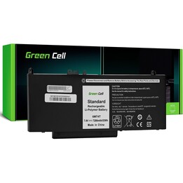 Greencell DE162 batteria per laptop 7200 mAh 7.4V nera