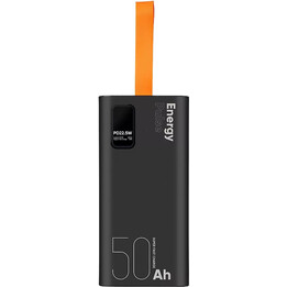 EnergyPulse Powerbank 50000mAh 22,5W negro