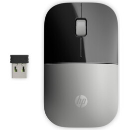 HP Z3700 Wireless Silver - Wireless Mouse - 1200 DPI