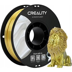 Filament Creality PLA CR-Silk - 1,75 mm - Avec texture soyeuse et brillante et toucher doux - Vitesse d'impression jusqu'à 100 m