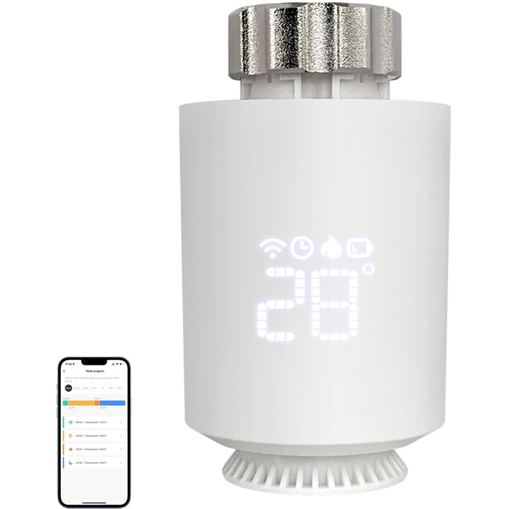 Avatto TRV06 Zigbee 3.0 TUYA - Termostato del radiatore