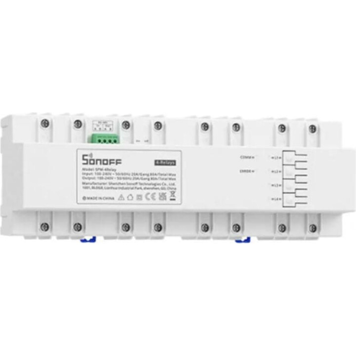Sonoff SPM-4Relay - Medidor de Potência Inteligente