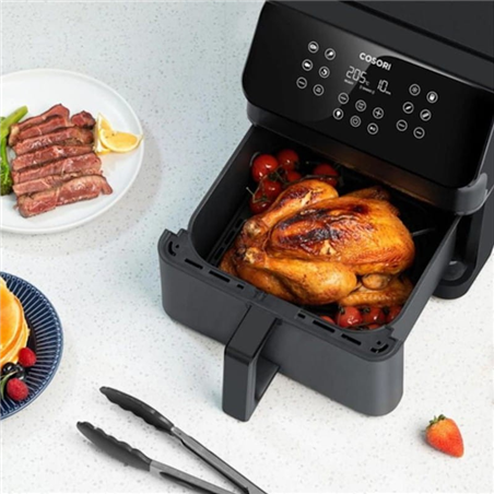 Cosori Premium II Chef Edition 6.2L, 1700W Negra - Freidora de aire