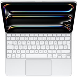 Apple Magic Keyboard für 13-Zoll iPad Pro (M4) - Spanisch - Weiß