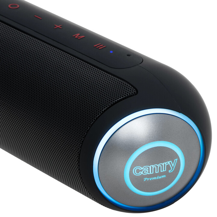 Altifalante | CR 1901 | 60W | À prova d água | Bluetooth | Preto | Portátil | Conexão sem fio