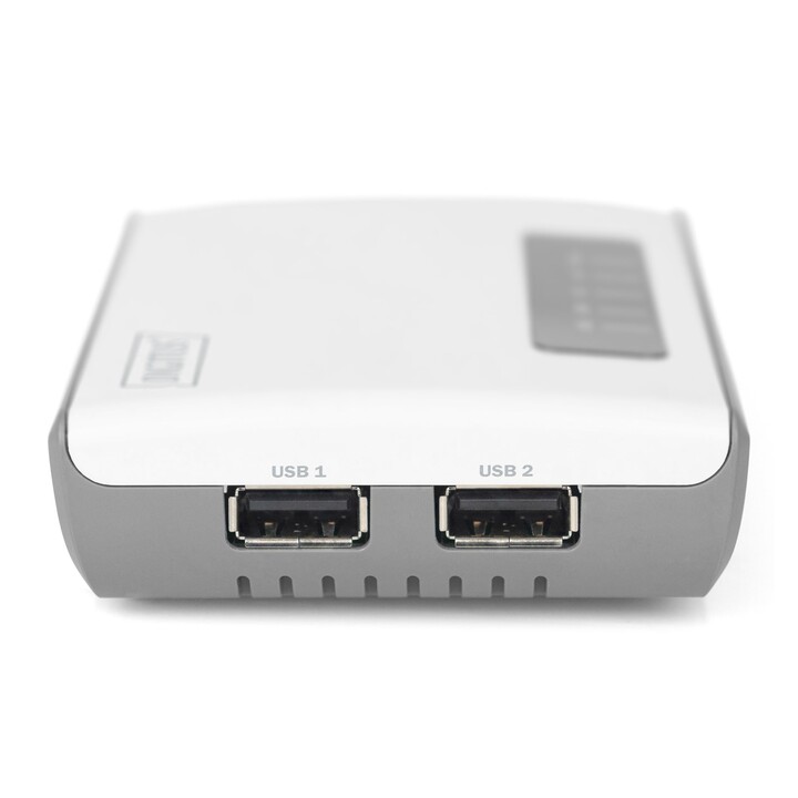Digitus 2-Port USB 2.0 Wireless Multifunction Network Server, 300Mbps