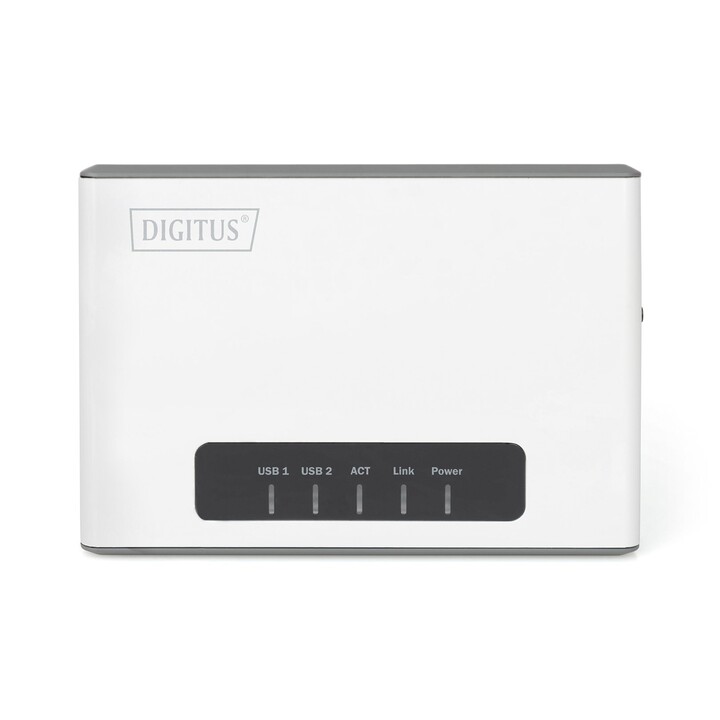 Digitus 2-Port USB 2.0 Wireless Multifunction Network Server, 300Mbps