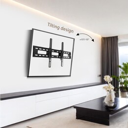 Maclean MC-421 TV Mount, Wall Mount for 32-90" Screens, Max VESA 600x400, Max Load 80kg, Tilt Adjustment