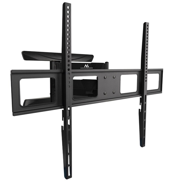 Supporto TV Maclean MC-423, supporto a parete per schermi da 43-100", VESA massimo 800x600, carico massimo 80 kg, regolazio