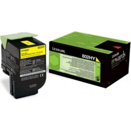 Cartuccia toner originale Lexmark 80C2HYE giallo