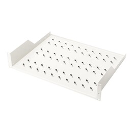 Digitus shelf 19"" cabinets fixed installation from 450mm depth up to 25kg 2HE RAL7035 grey (DN-97610)