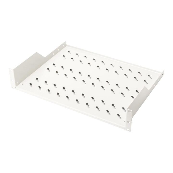 Prateleira Digitus Armários de 19" instalação fixa de 450mm de profundidade até 25kg 2U RAL7035 cinza (DN-97610)