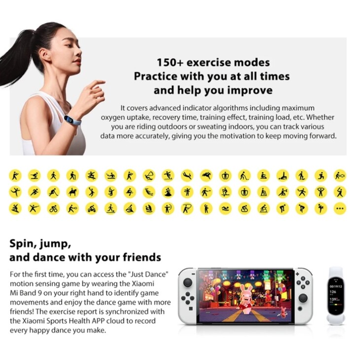 Xiaomi Mi Smart Band 9 Rose
