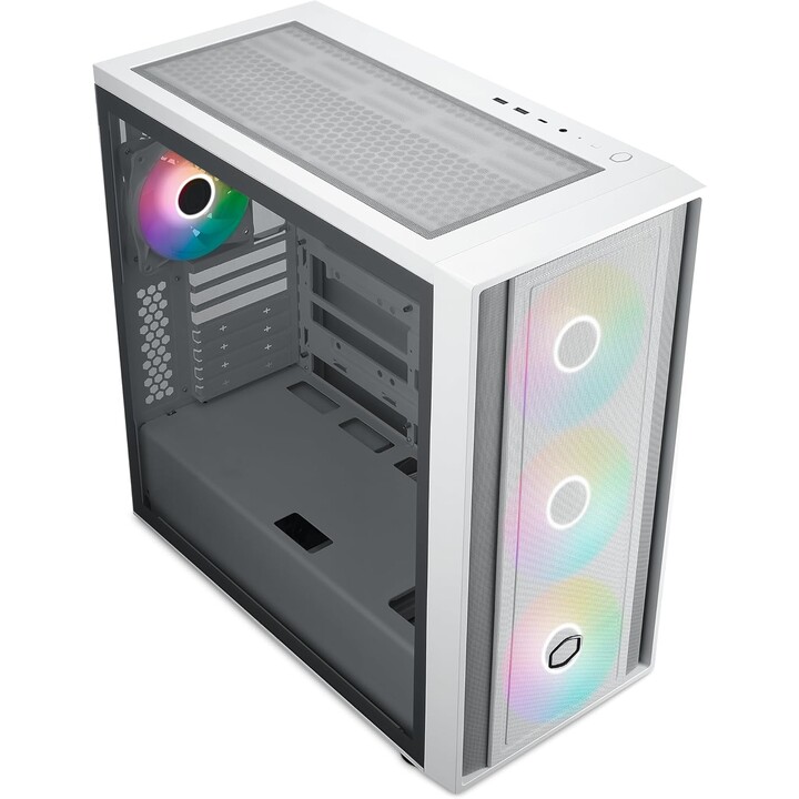 Cooler Master MasterBox 600 white case, ARGB