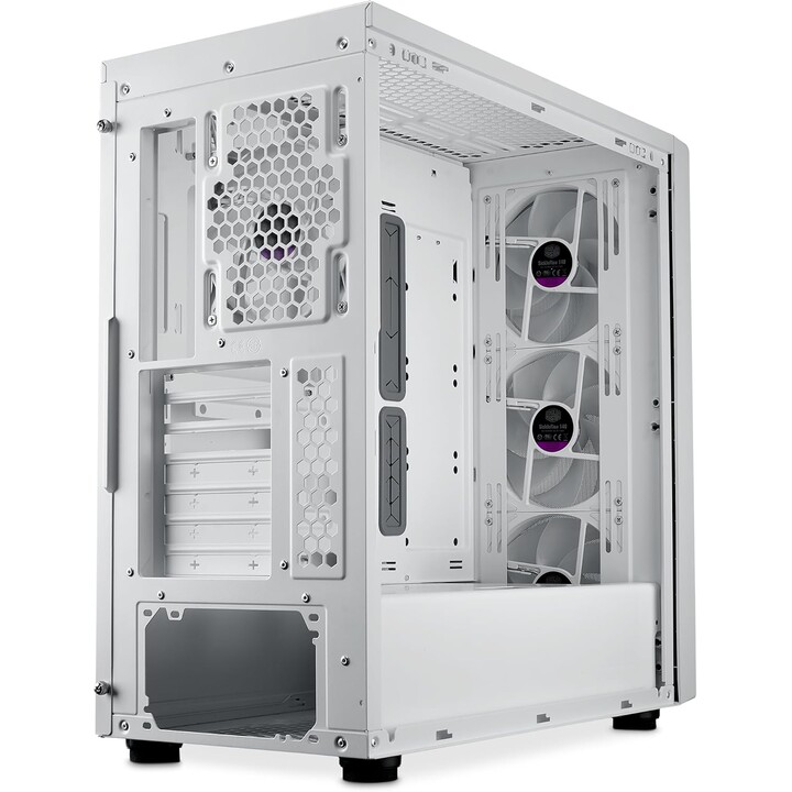 Cooler Master MasterBox 600 white case, ARGB