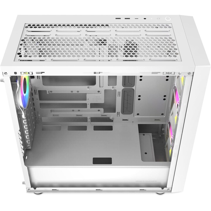 Cooler Master MasterBox 600 white case, ARGB