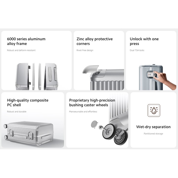 Xiaomi Aluminum Frame Luggage 20