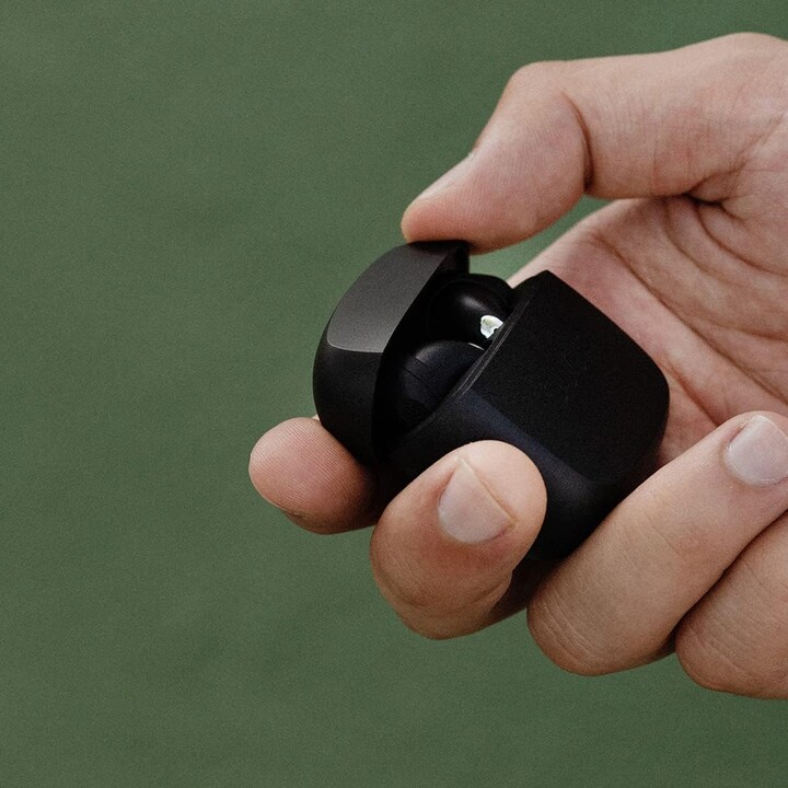 Sudio N2 Schwarz True Wireless Bluetooth Öffnen Sie die Ohrhörer, Multipoint-Verbindung, Mikrofon, 30 Stunden, with Charging Cas
