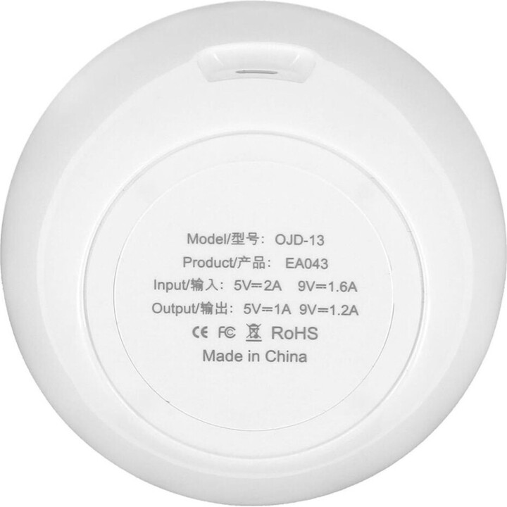 Chargeur sans fil rapide inductif Qi Standard - Blanc