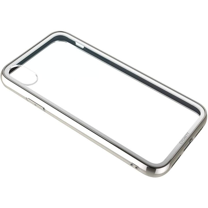 Custodia in vetro temperato Ozone 9H per iPhone XS Max - Bianca