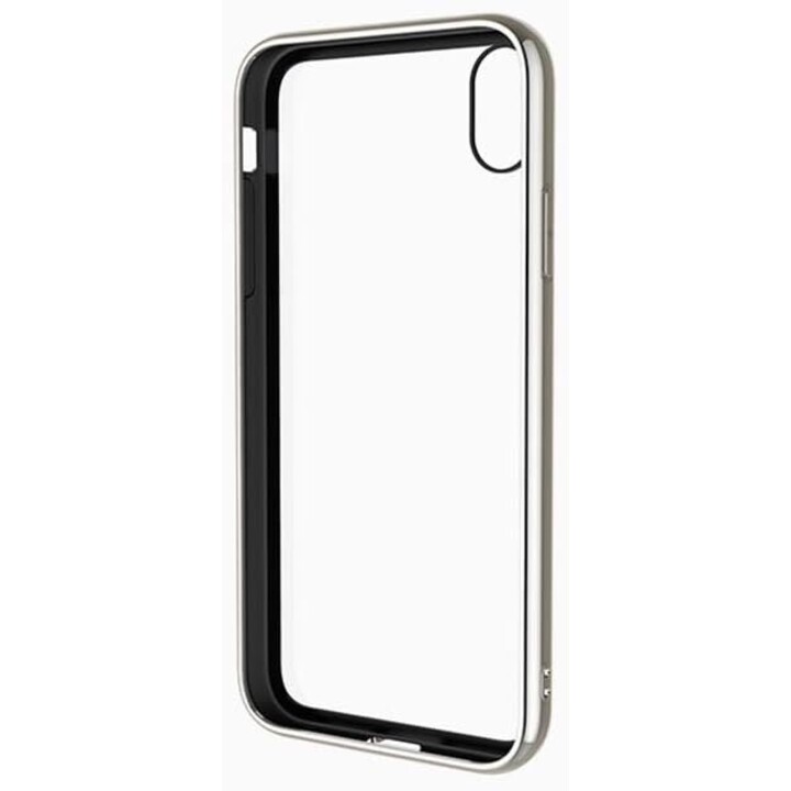 Custodia in vetro temperato Ozone 9H per iPhone XS Max - Bianca
