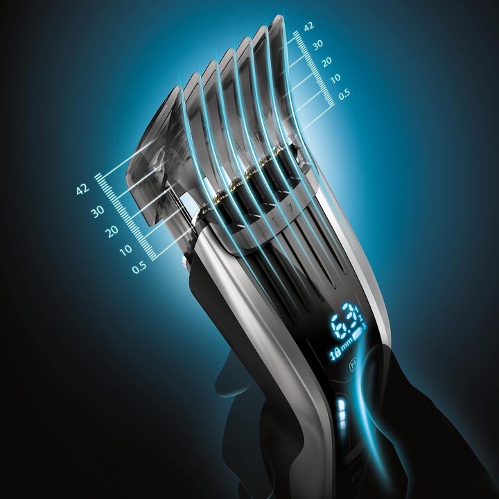 Philips Hair Clipper Series 9000 HC9450/15 Preto/Prata - Máquina de cortar cabelo