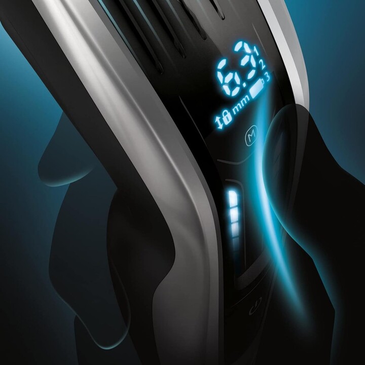 Philips Hair Clipper Series 9000 HC9450/15 Preto/Prata - Máquina de cortar cabelo