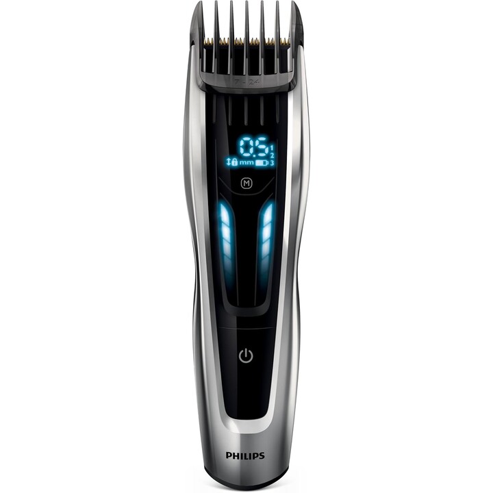 Philips Hair Clipper Series 9000 HC9450/15 Preto/Prata - Máquina de cortar cabelo