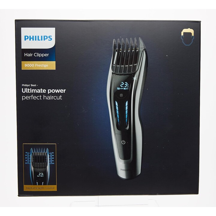 Philips Hair Clipper Series 9000 HC9450/15 Negro/Plata - Cortapelos