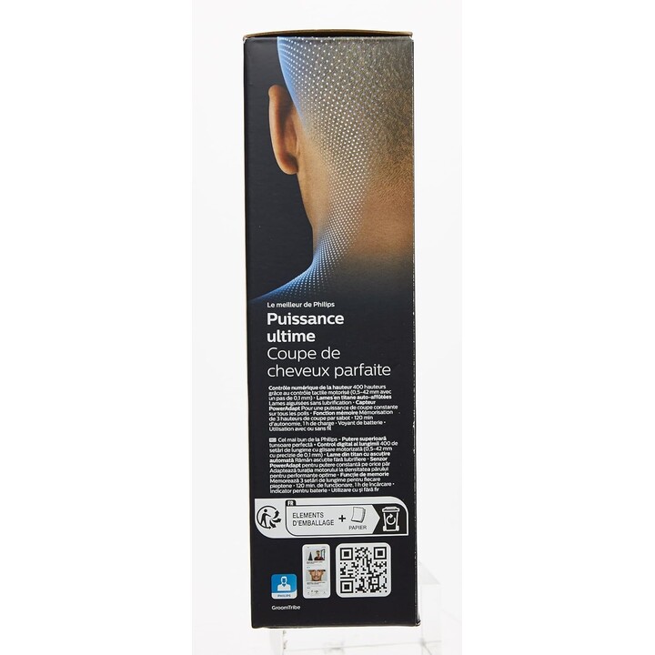 Philips Hair Clipper Series 9000 HC9450/15 Negro/Plata - Cortapelos