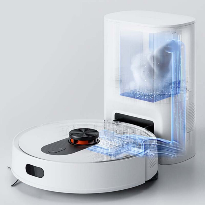 Roidmi EVE ROOK - Robot aspiratore con base autolavante