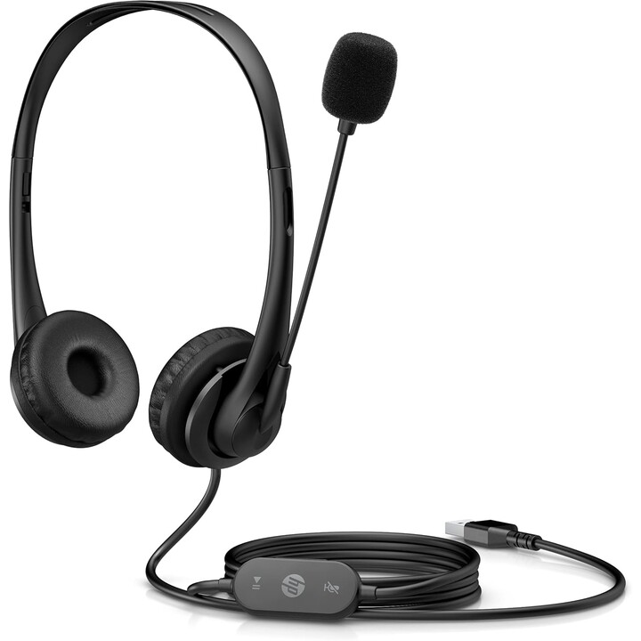HP G2 Stereo-USB-Headset (kabelgebunden)