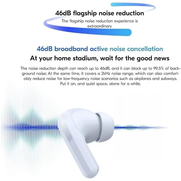 Xiaomi Buds 5 ANC Black - Bluetooth Headphones