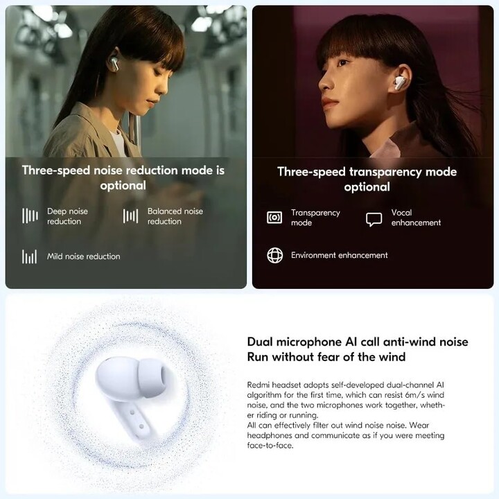 Xiaomi Buds 5 ANC Schwarz - Bluetooth-Kopfhörer