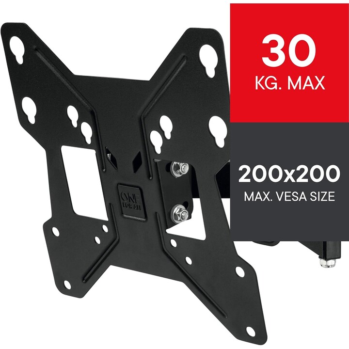 One For All Smart Line WM2251 Giratorio e Inclinable 43 VESA 200x200 mm Schwarz - TV-Halterung