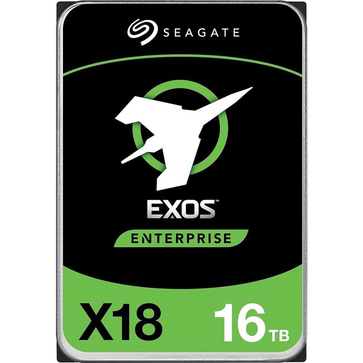 Seagate Exos X18 3.5 16000GB SAS 16TB 7.2KRPM, SAS3 12Gb/s, Cache 256MB, 512e/4Kn