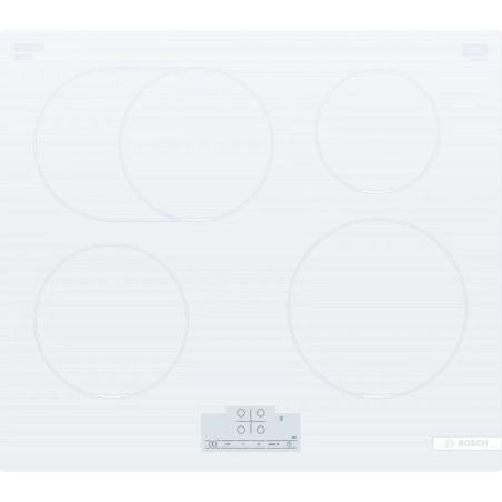 Placa de Inducción Bosch PIF612BB1E Serie 4 60 cm 3 Zonas Blanco