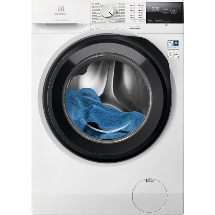 Lavadora Electrolux EW6F2292PSensiCare 600 AbsoluteCare de 9 kg Clase A Blanco