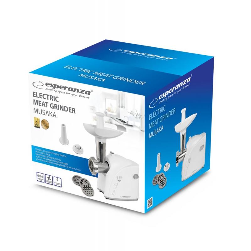 ESPERANZA EKM032 Picadora de carne blanca 2200W