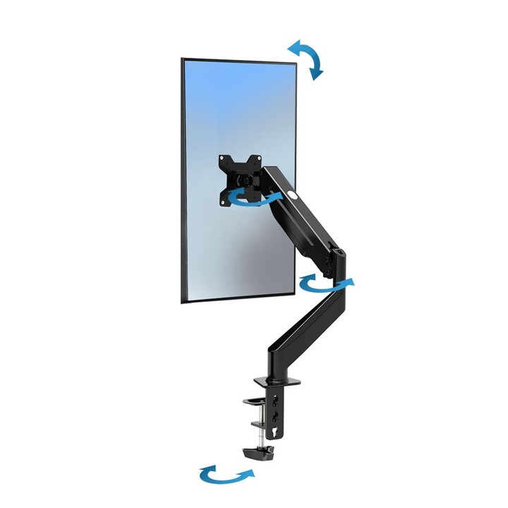 Esperanza ERW019 Support de bureau à gaz pour moniteur 17-27'' jusqu'à 6kg