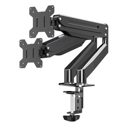 Esperanza ERW020 Gas-Tischhalterung für zwei Monitore 17-27'' bis zu 6kg