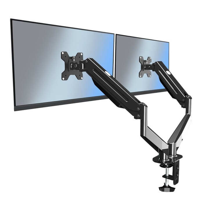 Esperanza ERW020 Gas desktop support for two 17-27 monitors up to 6 kg