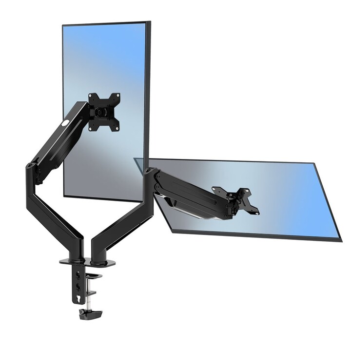 Esperanza ERW020 Supporto da tavolo a gas per due monitor 17-27 fino a 6 kg