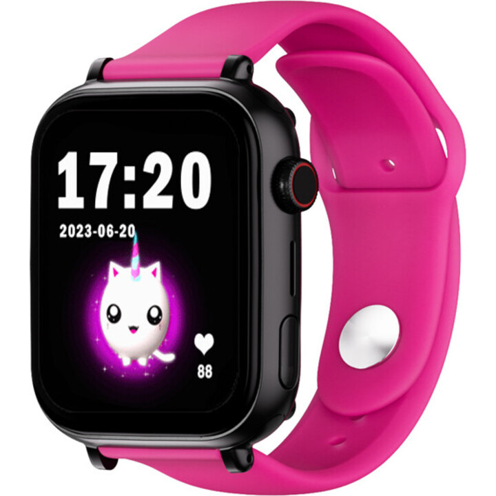 SaveFamily SaveWatch Plus 4G GPS Noir avec Bracelet Sport Lollipop