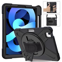 eSTUFF CHICAGO Full Body Defender Case for iPad Air 11"" (2024) - Black