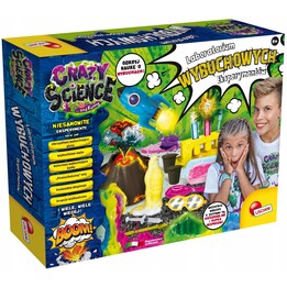 Laboratório de Experimentos Explosivos Crazy Science 68661 LISCIANI