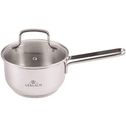 Gerlach Casserole with Lid - Single | 16 cm/1.5 L | Steel 18/10