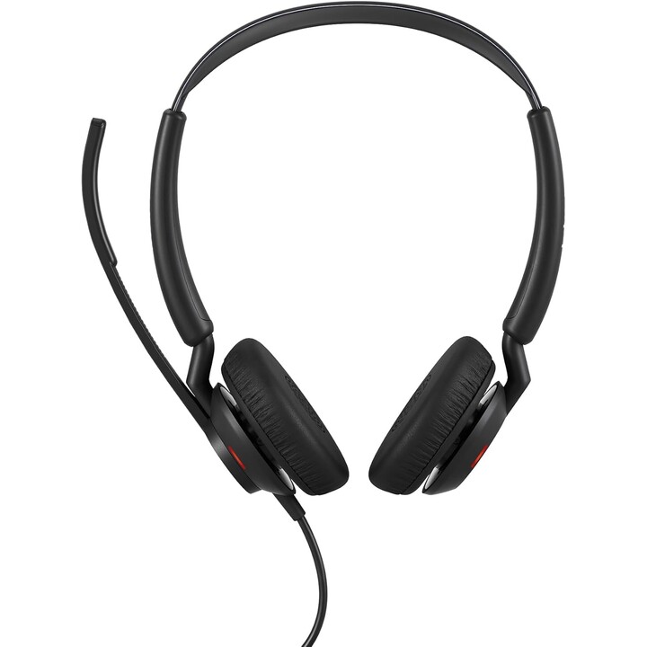 Jabra Engage 50 II Auricolare stereo cablato con Link Call Control, Cancellazione del rumore 3-Tecnologia microfono e cavo USB-A