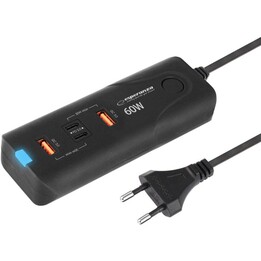 Caricabatterie da rete Esperanza EZC109 60W Nero